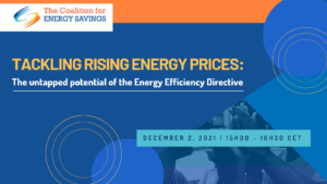 Tackling rising energy prices: The untapped potential of the Energy Efficiency Directive